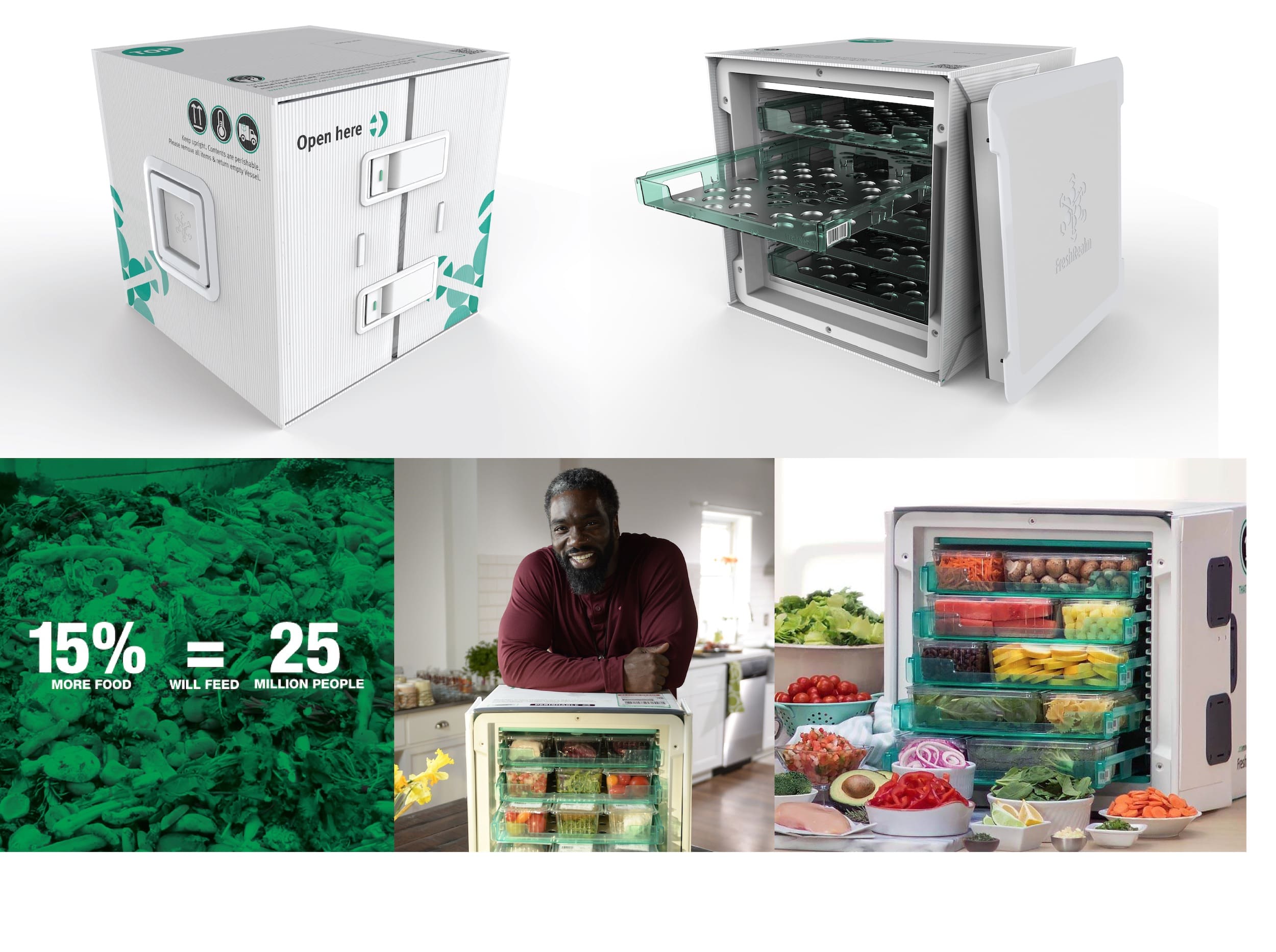 Showing full design of FreshRealm system