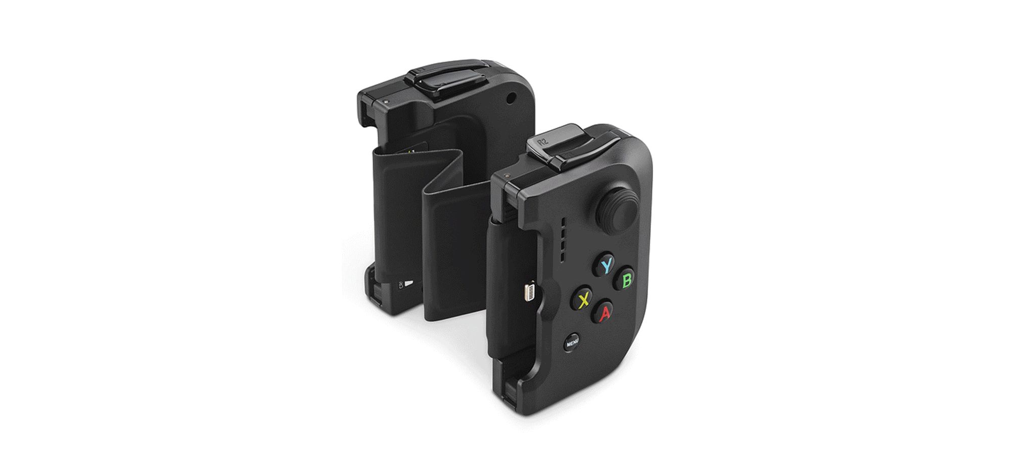 Gamevice device folded