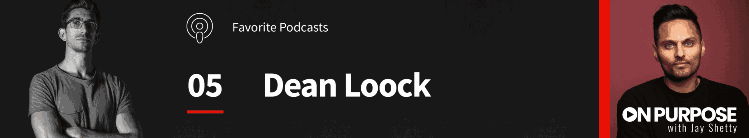 Dean Loock on On Purpose with Jay Shetty