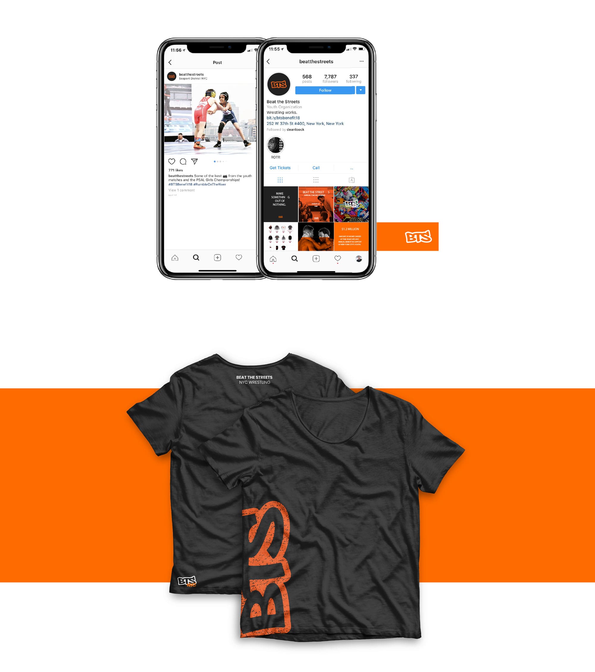 Beat the streets social media using iconography and branding