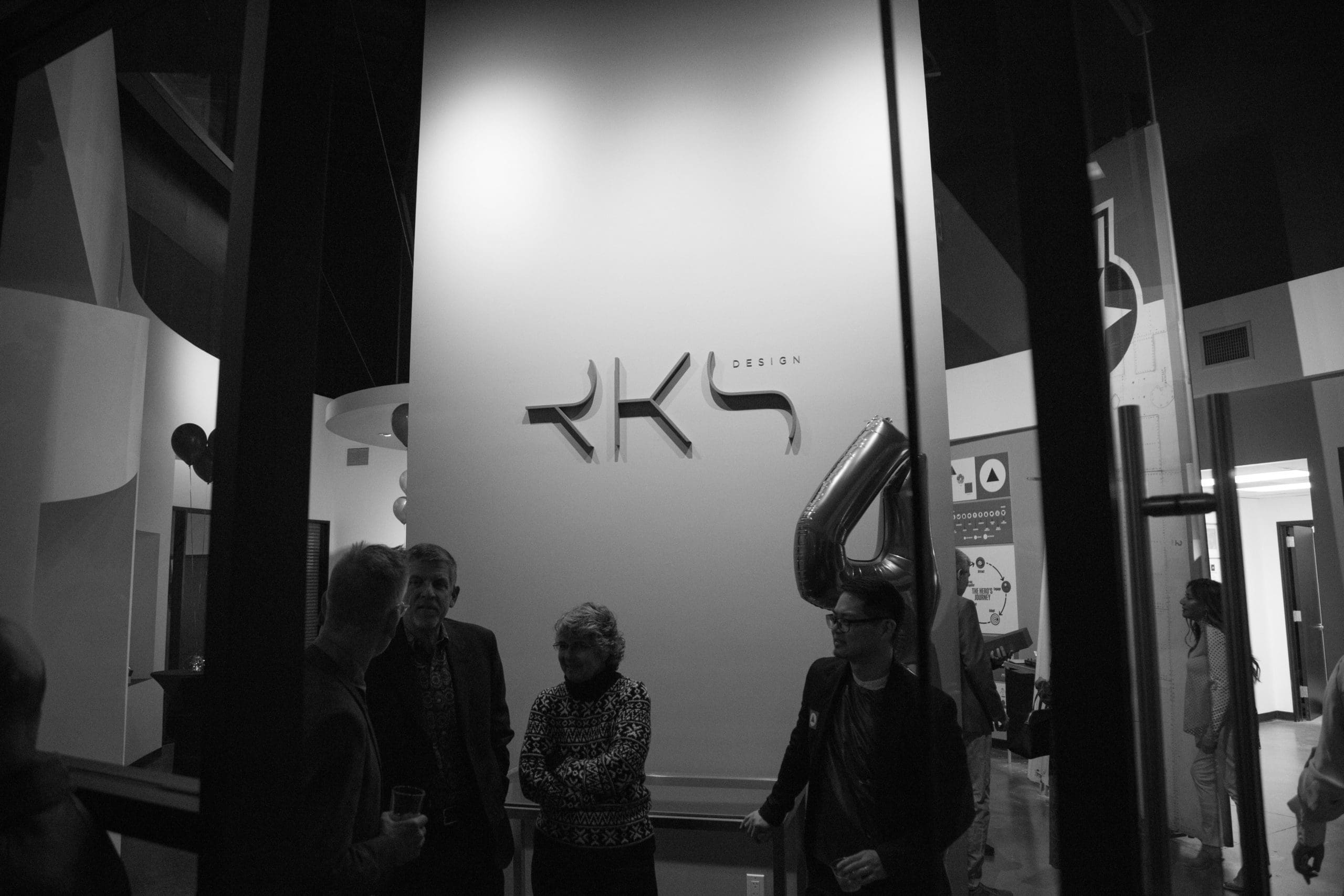 RKS team and guests at the 40th anniversary celebration