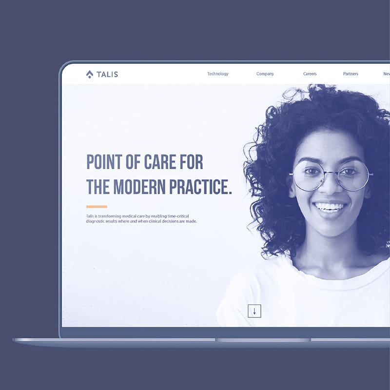 RKS Product Design Firm designed Talis Biomedical