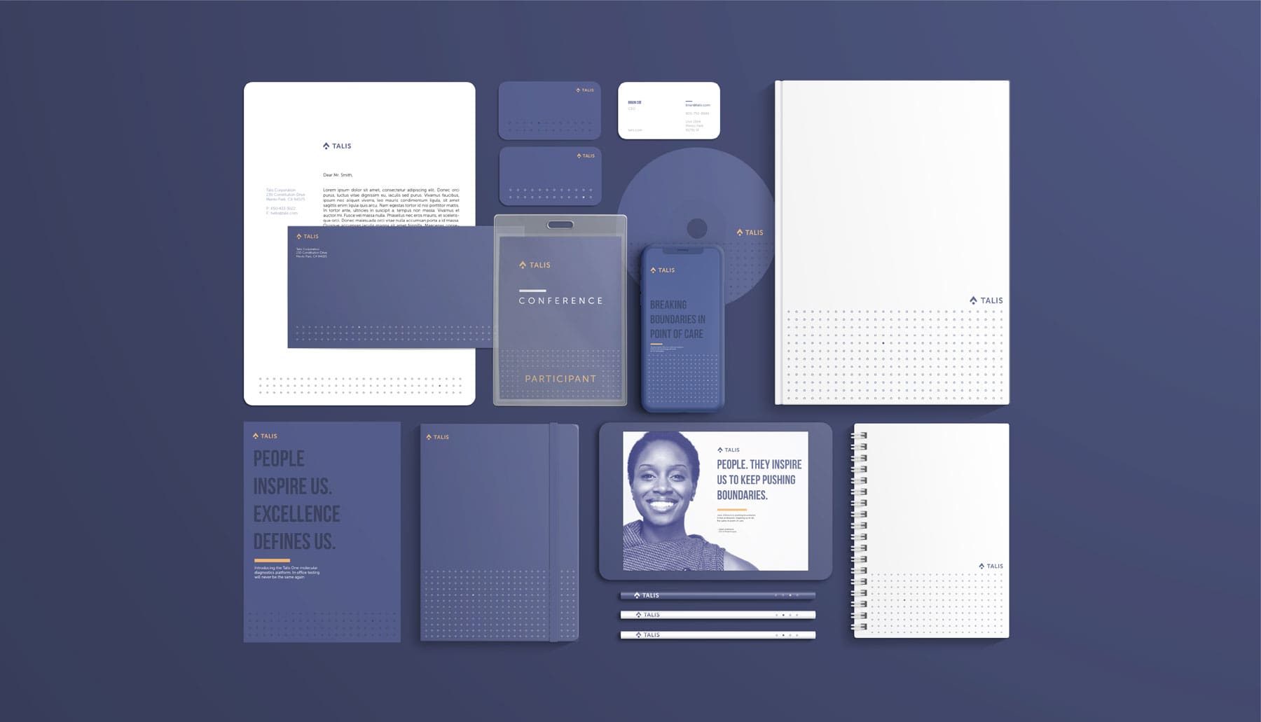 Talis Biomedical brand design by RKS Design