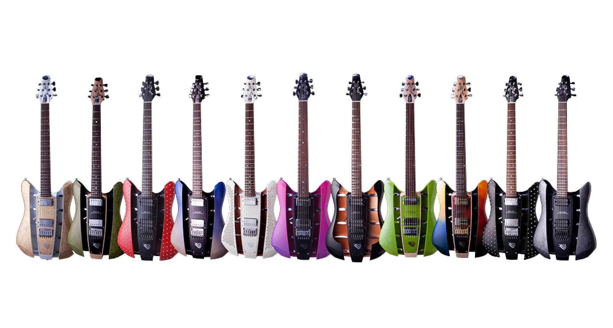 Various designs for RKS Guitars