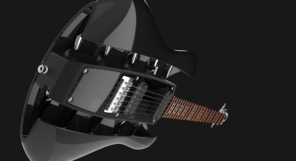 Sustainable Electric Guitars Product Design