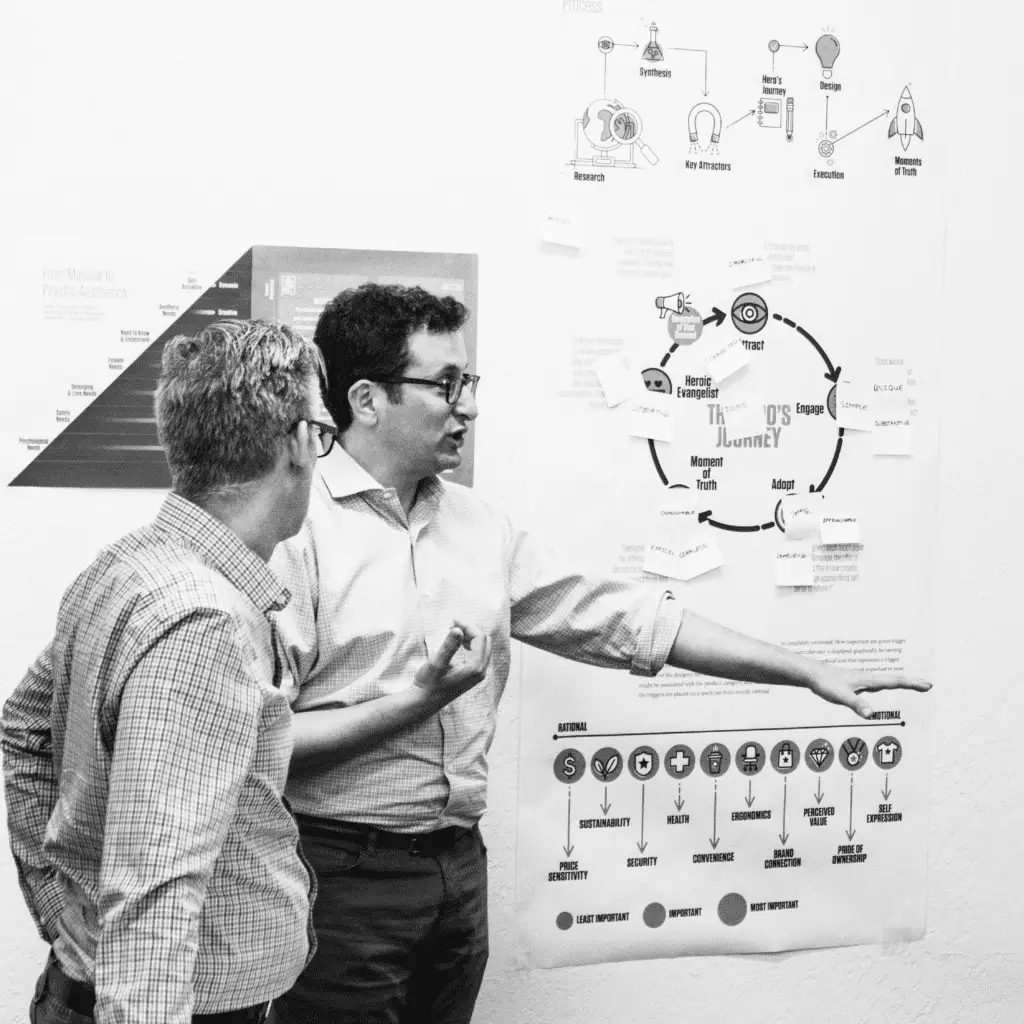 RKS Design Employee in conversation about the importance of human-centered design