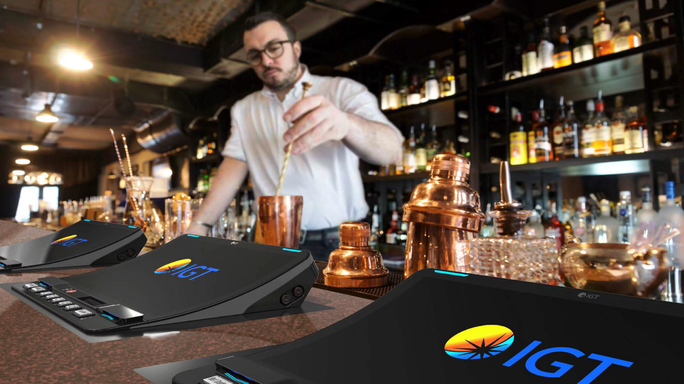 IGT Peak Cover Image // Product on bartop