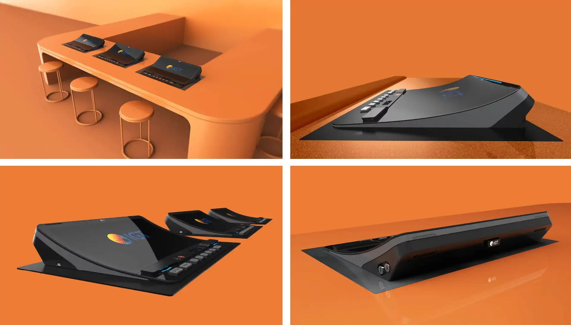 IGT Peak Bartop Visual Essay Product Collage 1