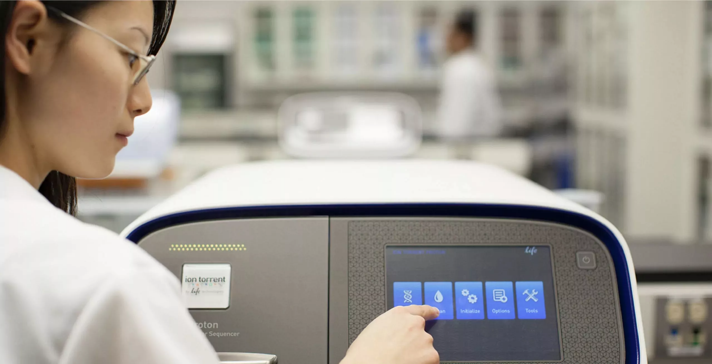 The Life Technologies Ion Proton Sequencer, designed by RKS Design.