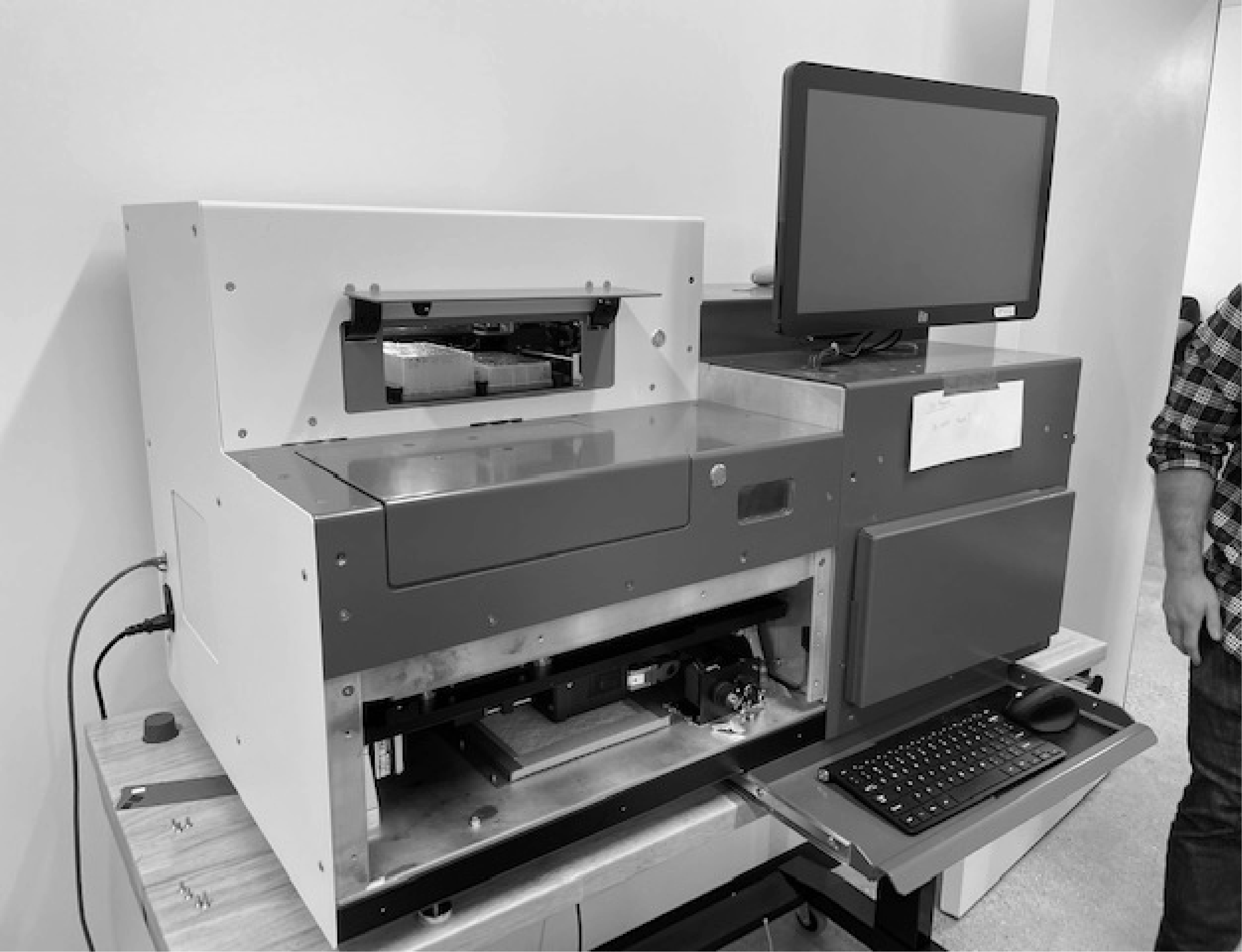Early engineering prototype of the Spatial Genomics system