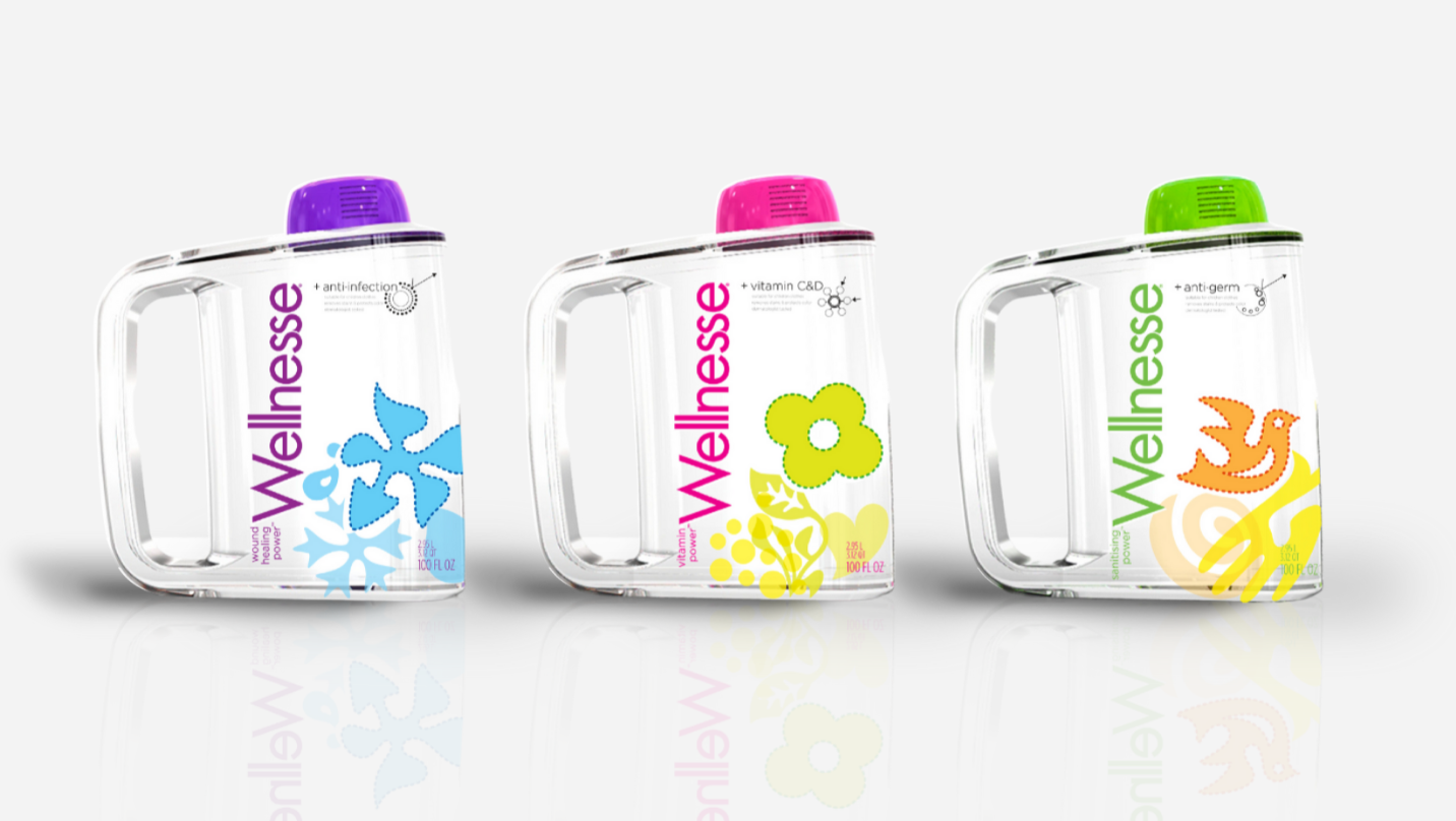 The Unilever Laundry Additive, a wellness-driven fabric hygiene innovation designed by RKS Design.