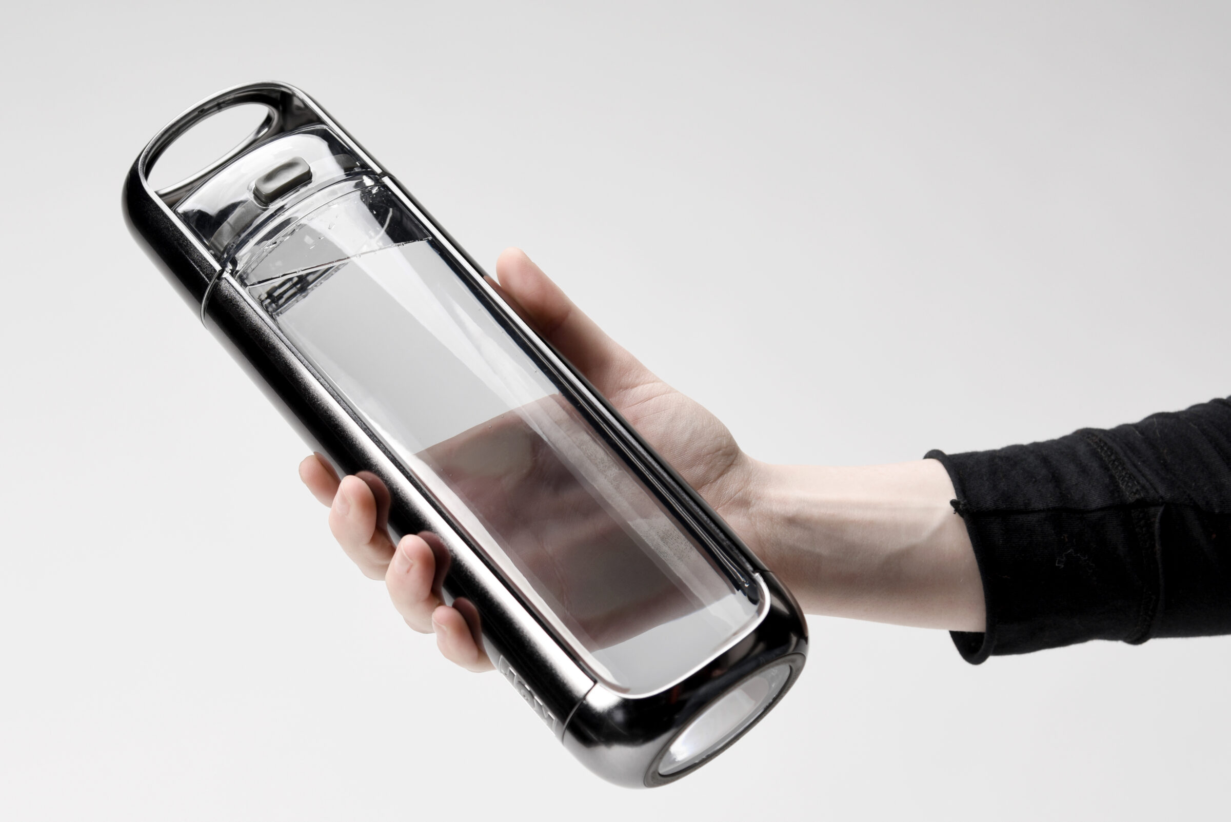 The KOR One reusable water bottle.