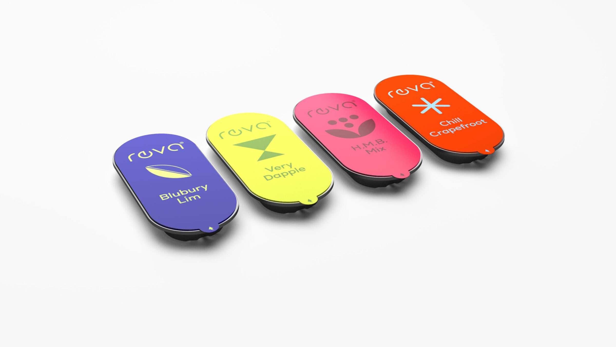 RKS-designed REVA pod system, a consumer packaged goods product
