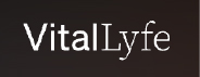 The image shows the word VitalLyfe written in a clean, white font against a dark…