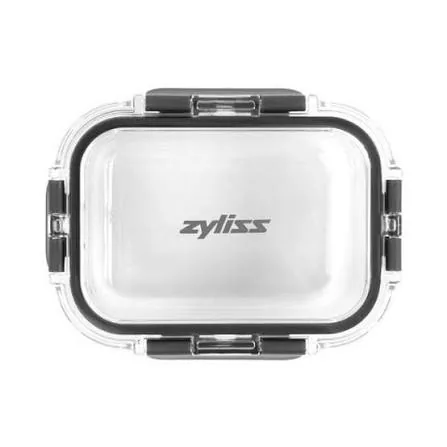 The Zyliss container lid seen from above.