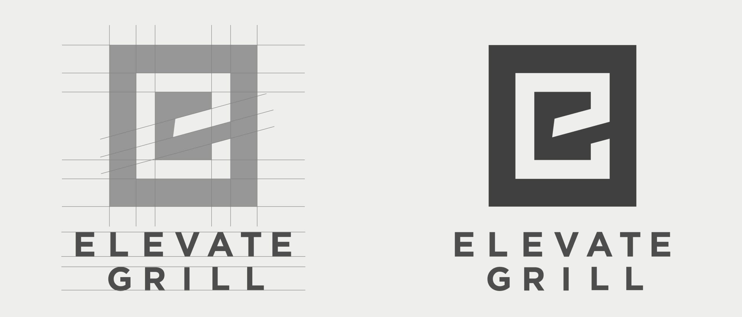Elevate grill branding