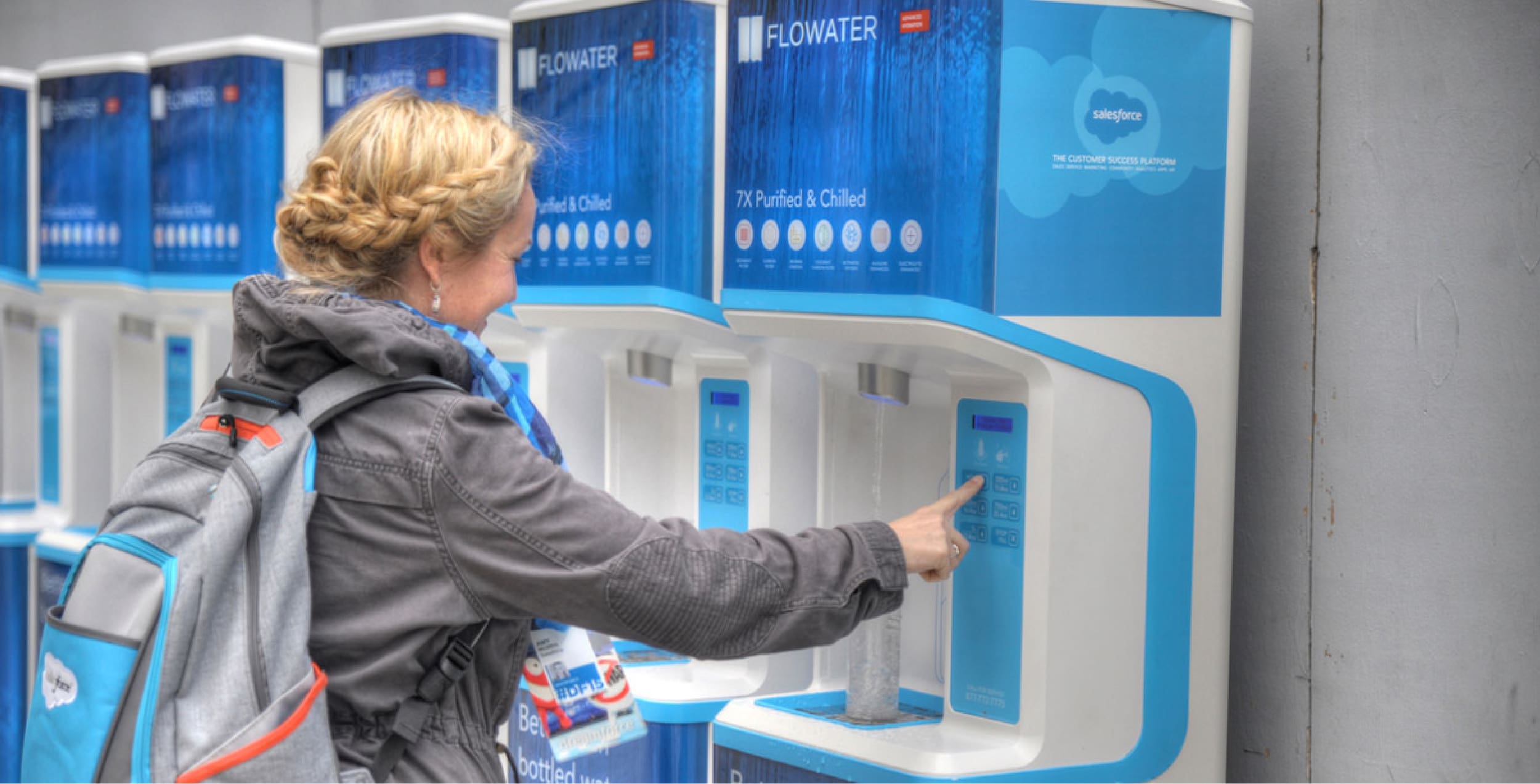 Sustainable product design for Flowater