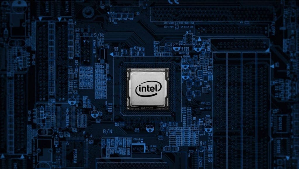 Intel microprocessor