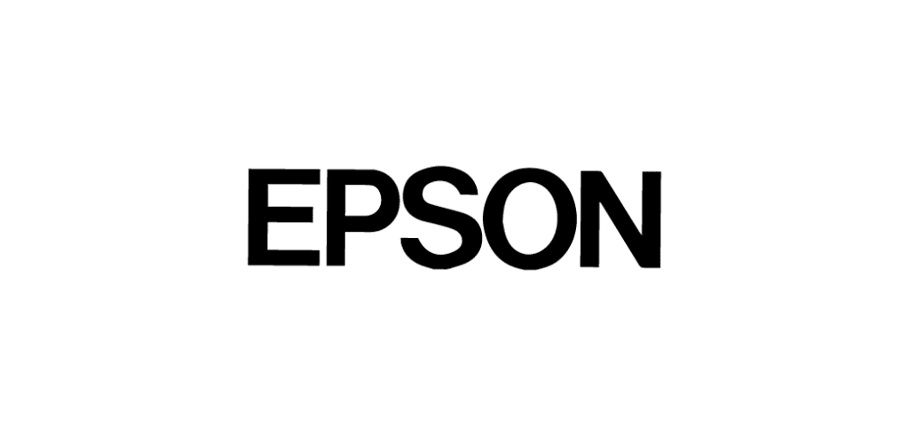 Consumer product design for client Epson logo Epson
