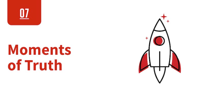 RKS PA Design thinking framework moments of truth logo