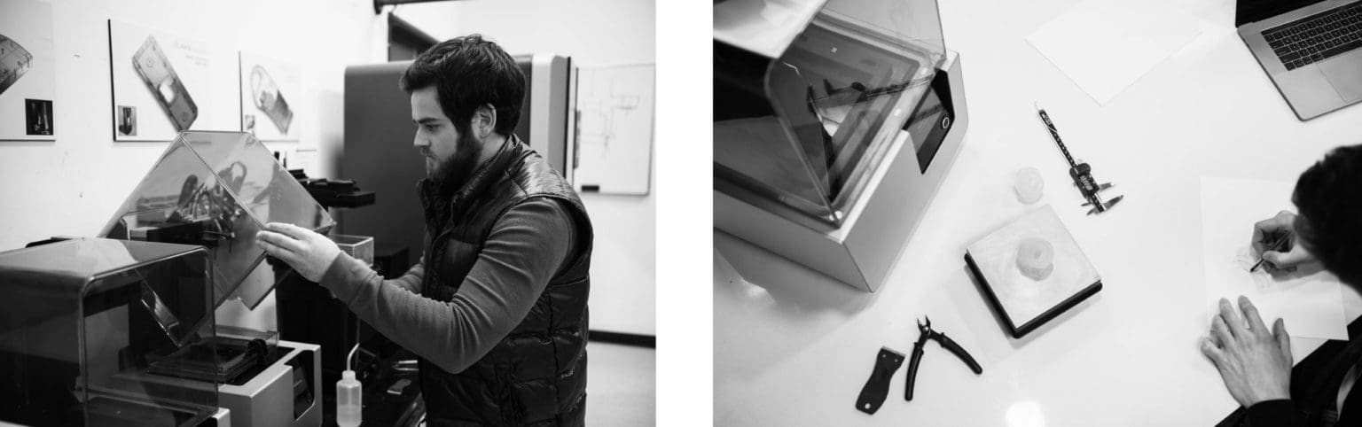 RKS designed used form labs printer to prototype