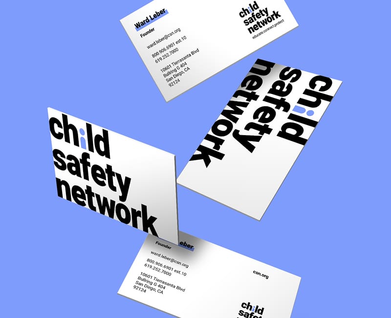 Child Safety Network Branding Designed by RKS Product Design Firm