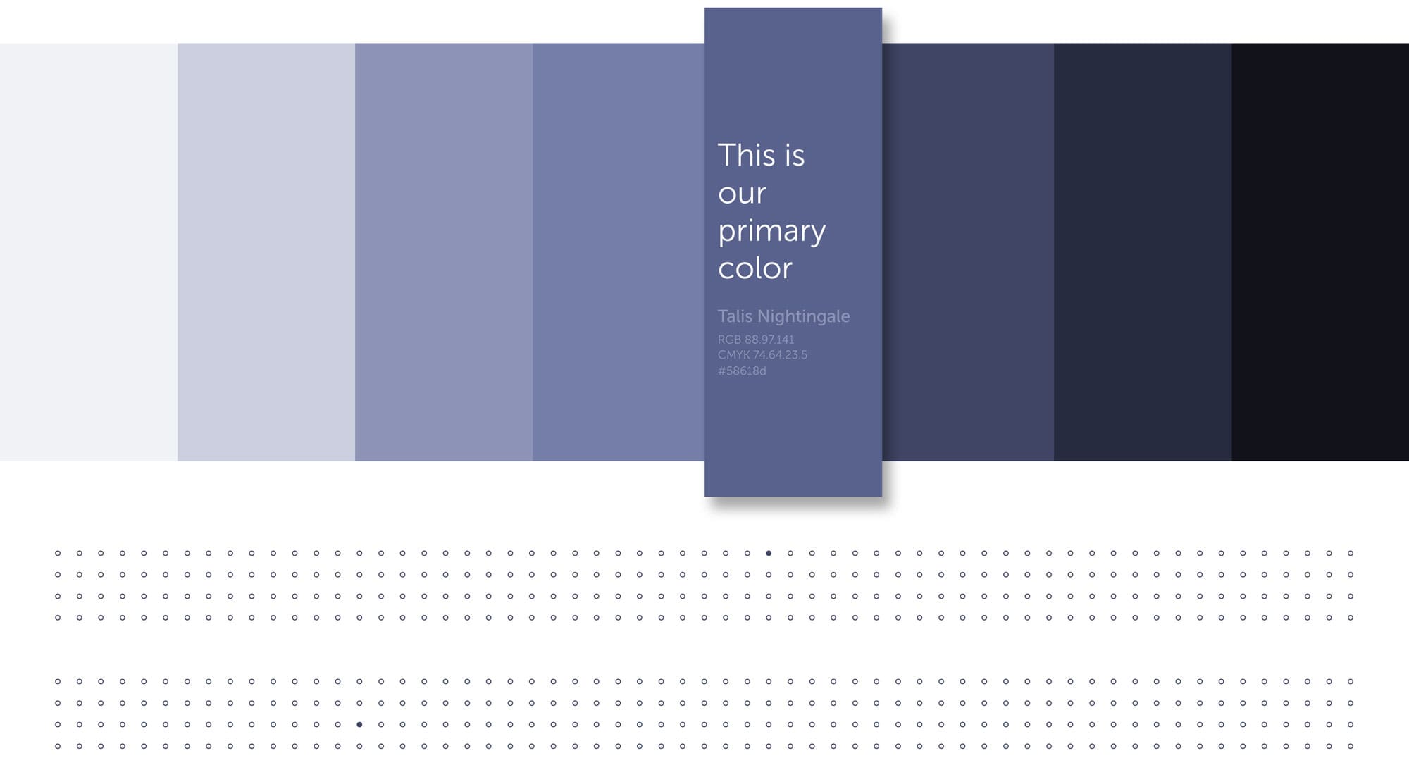 Talis Biomedical color scheme