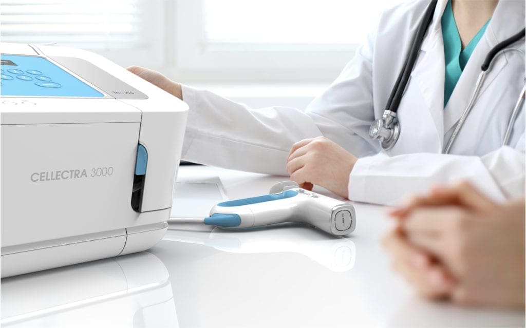 VGX Inovio DNA Vaccine dispenser on table