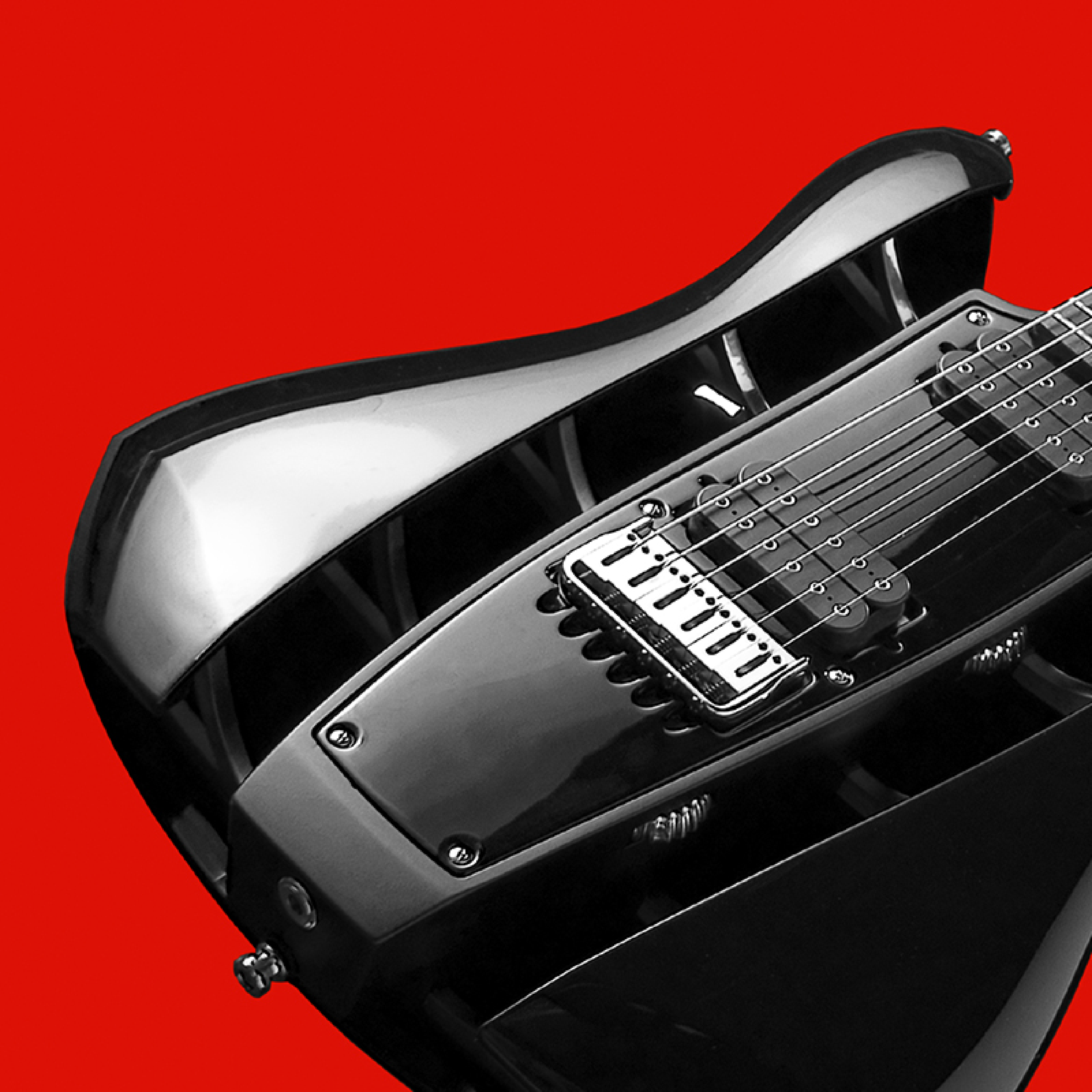 View of industrial design and human factors for RKS Guitars, industrial design and human factors product design and development firm
