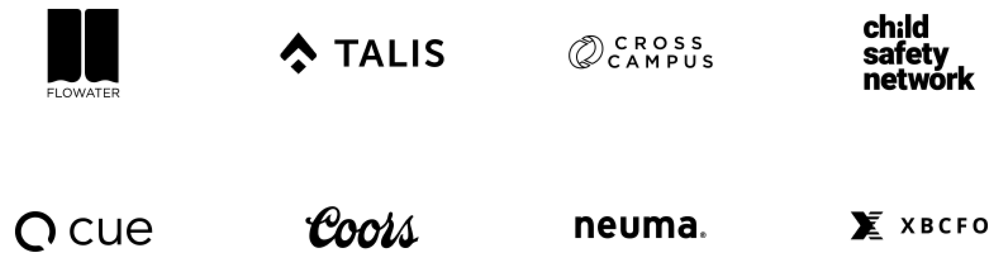 Logos of Innovation Branding Clients
