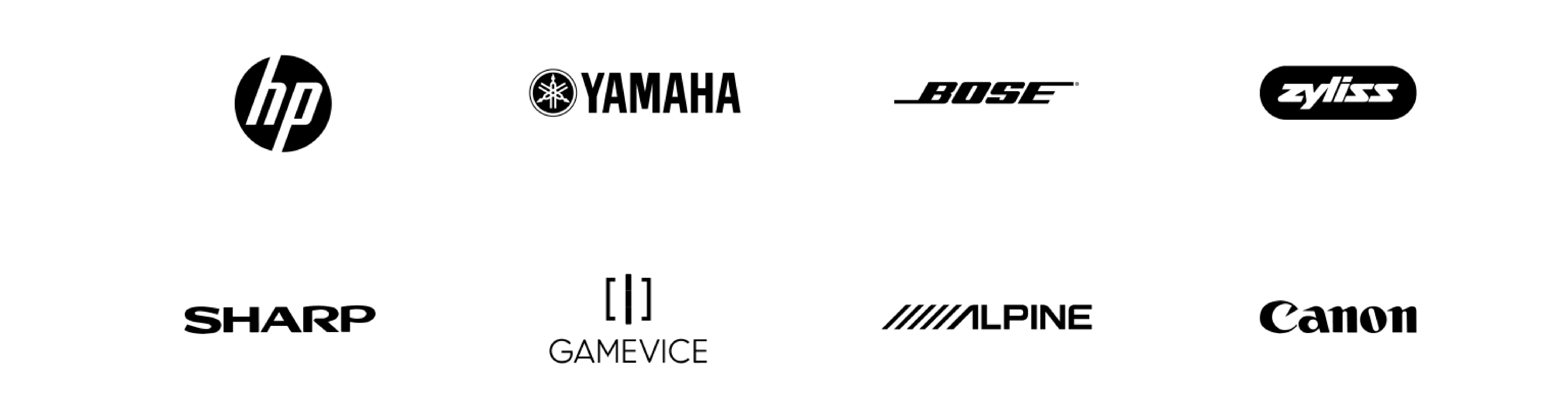 Logos of Innovation Industrial Design Clients