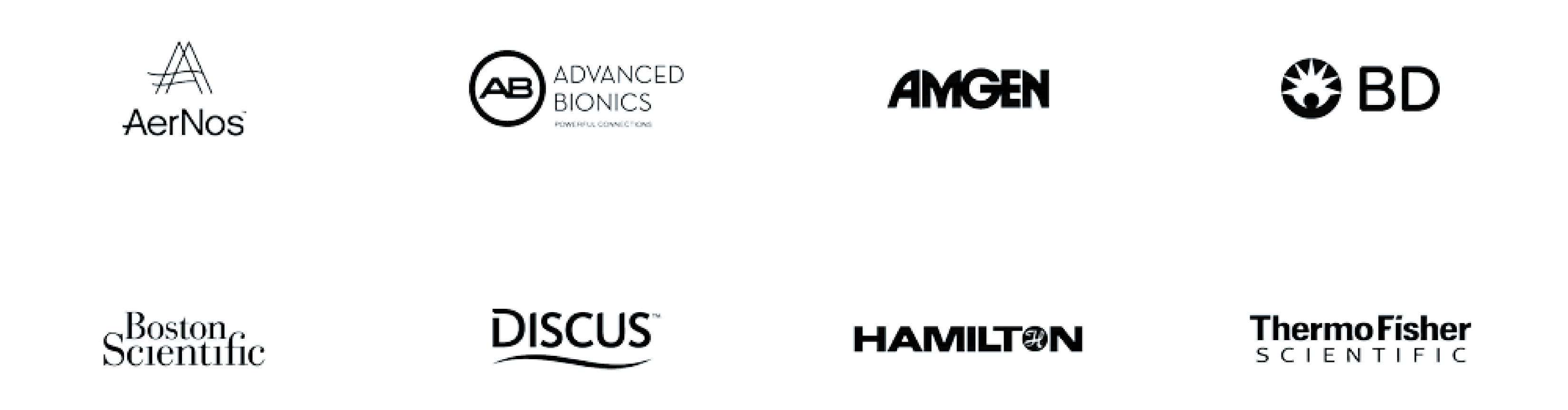 Logos of Innovation Product Development Clients