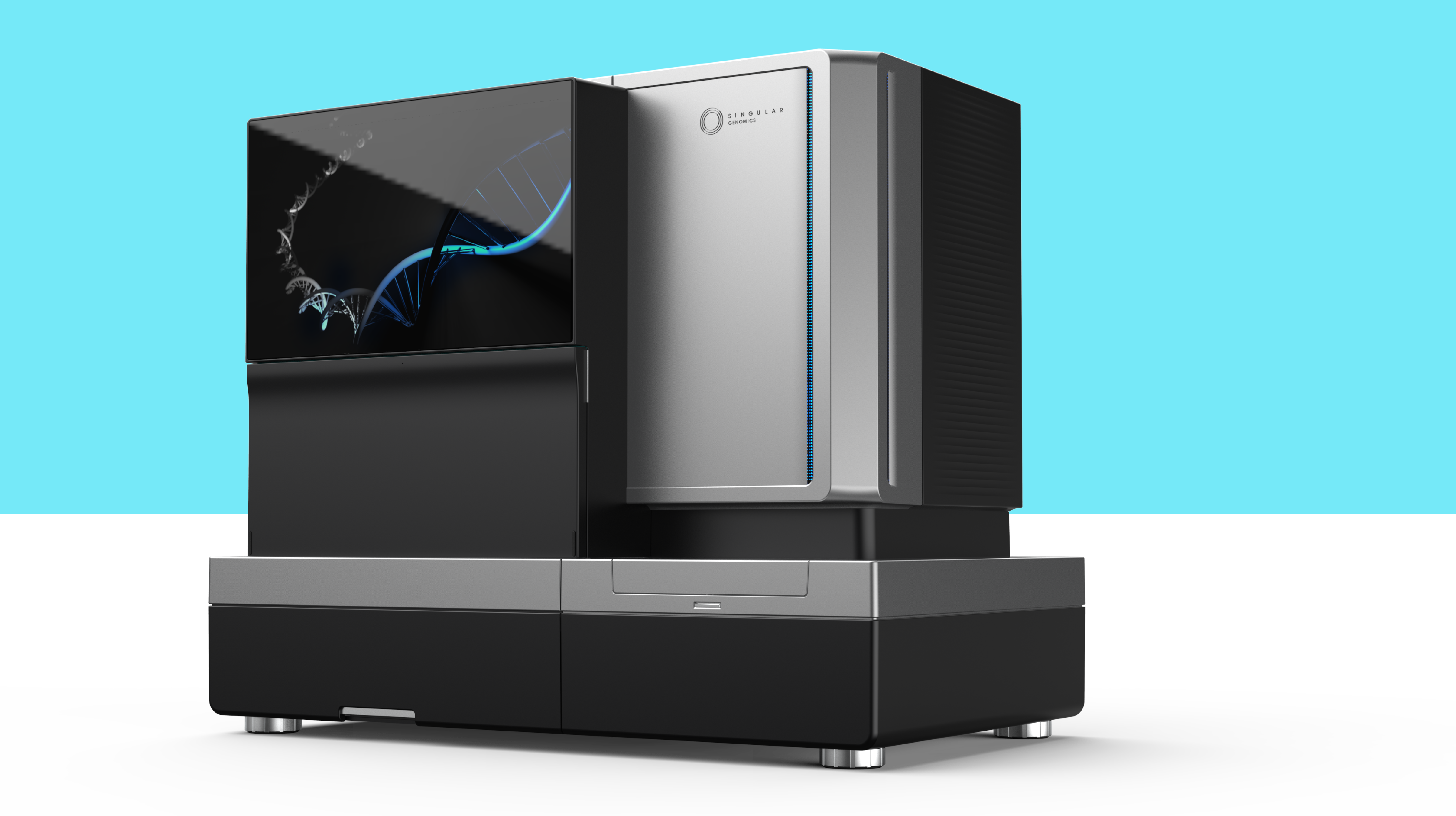 Industrial design and engineering of Singular Genomics DNA Sequencer