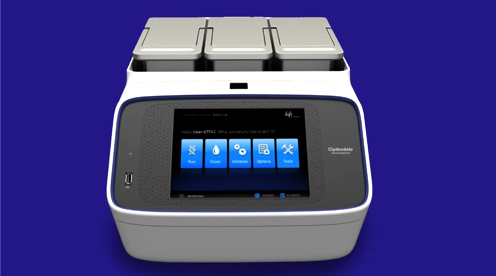 Hero shot of RKS Design's project for Life Technologies