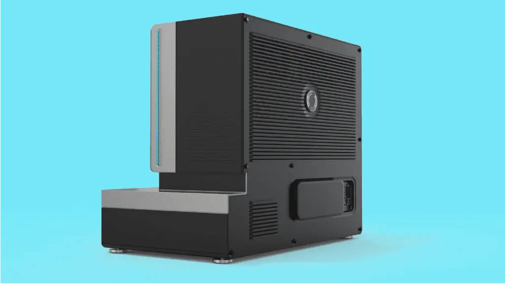 Back Hero Shot of Singular Genomics DNA Sequencer designed by RKS Design