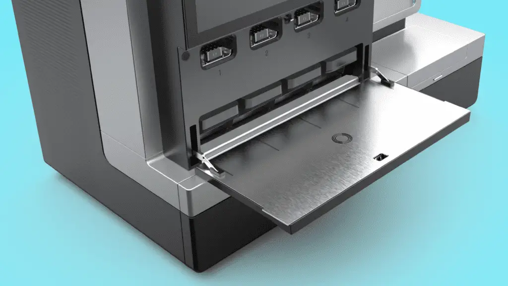 Artistic Hero Shot of Singular Genomics DNA Sequencer designed by RKS Design