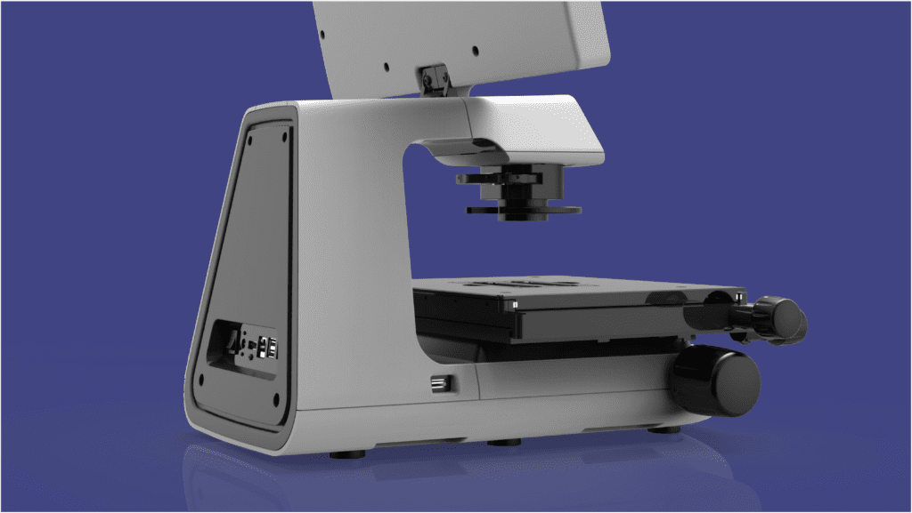 Detail Shot of the ThermoFisher Benchtop Microscope