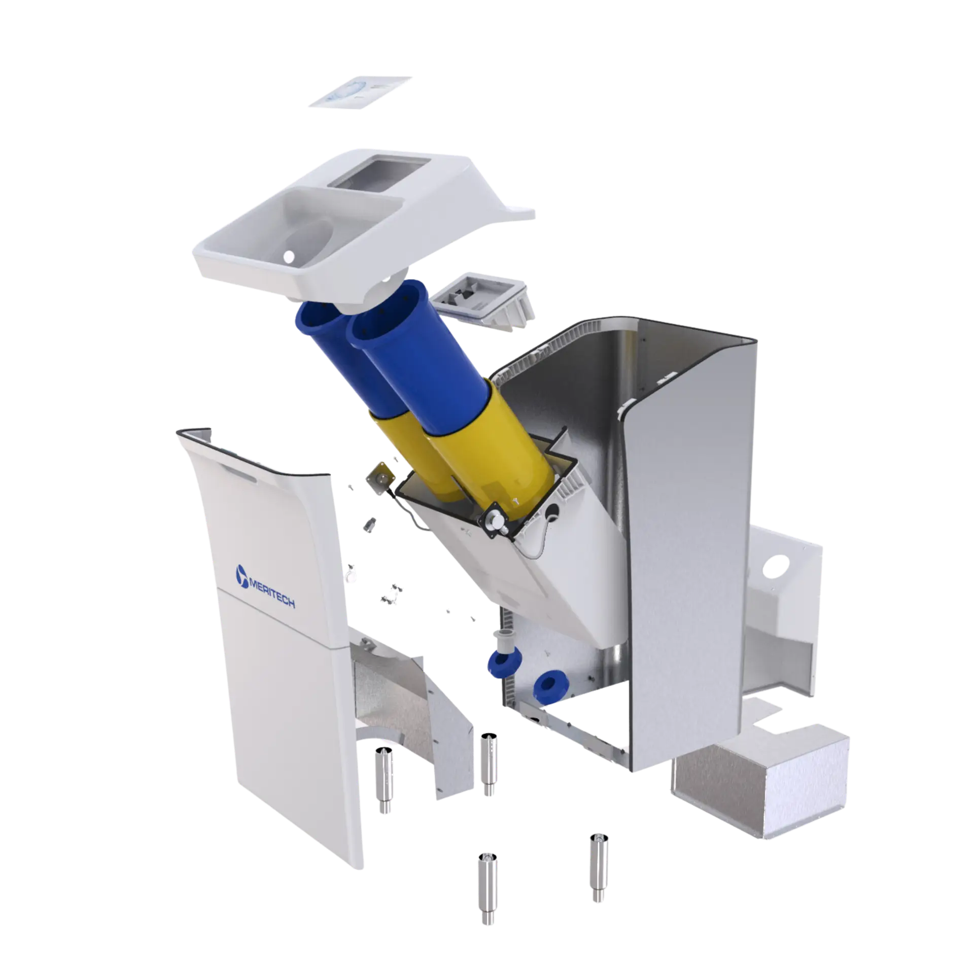 Meritech Clean Tech EVO Exploded view of Product Design