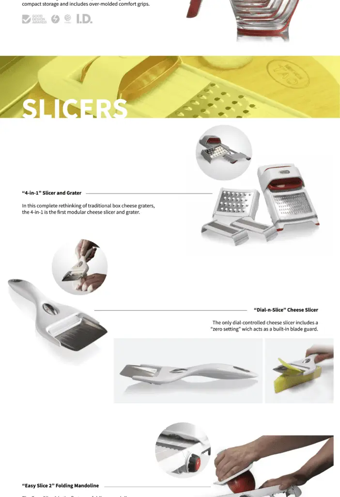Zyliss Slicers Product Design