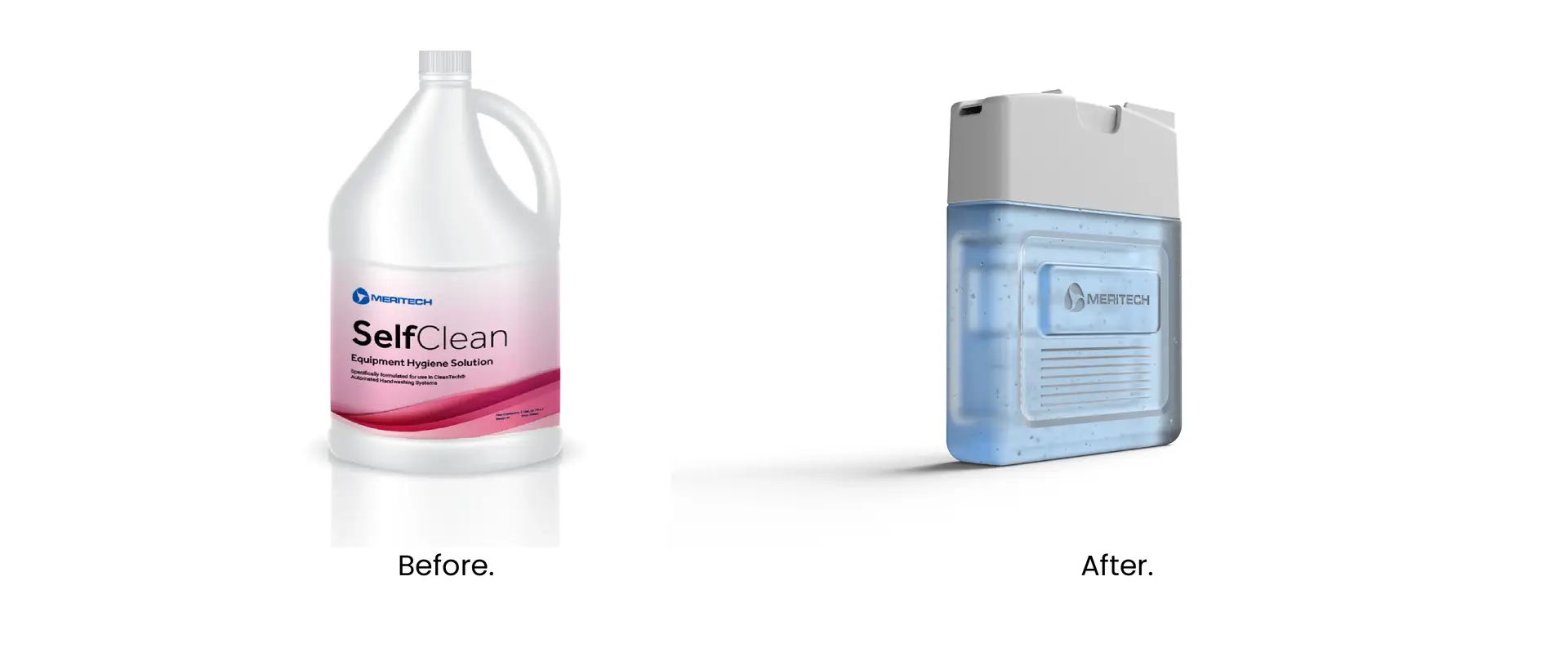 Meritech CleanTech Solution Before and After Desktop