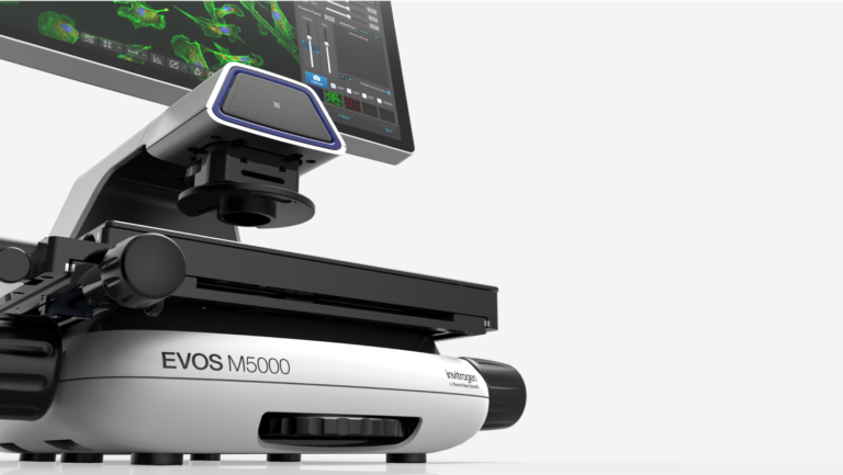 ThermoFisher Evos5000, designed by RKS Design, fully integrated digital benchtop microscope